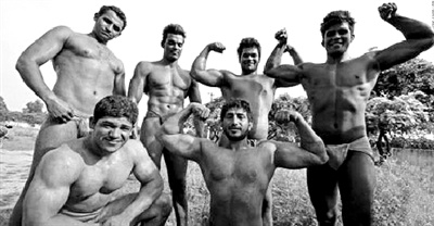 印度“健美村”走红村庄里满是“肌肉男”(图)