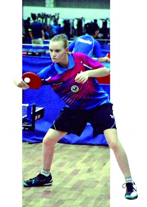 15岁外国姑娘的学球生活:乒乓留学生有个奥运梦