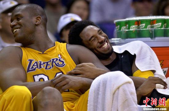 奥尼尔:科比谢幕战我肯定出席本该有7枚戒指