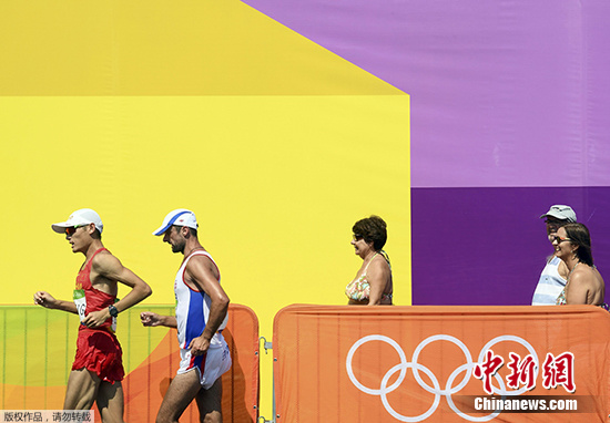 奥运男子50公里竞走:于伟第五斯洛伐克选手摘金