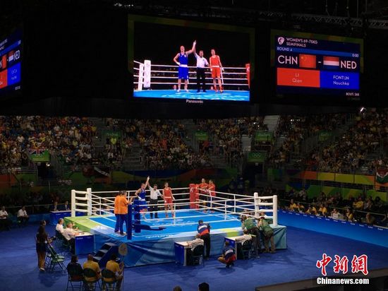 李倩拳击赛摘铜憧憬东京奥运会:一定拿金牌!