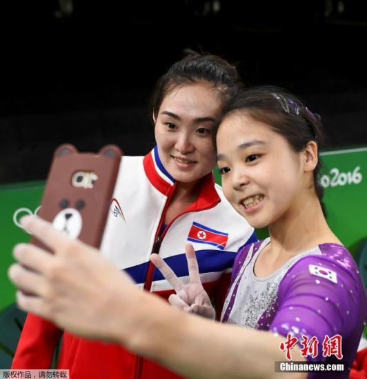 国际奥委会主席分享奥运故事为朝韩选手自拍等点赞