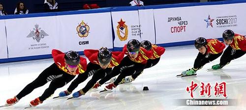 通讯:军人冬运会前夕探访中国军方短道速滑队