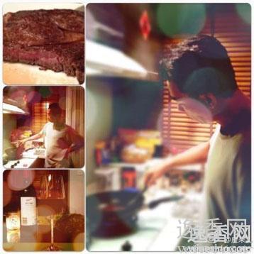 陈小春爆料应采儿怀孕三个月红酒牛排尽显浪漫