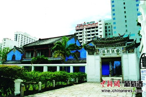马来西亚乔治城张弼士故居有一间“张裕套房”
