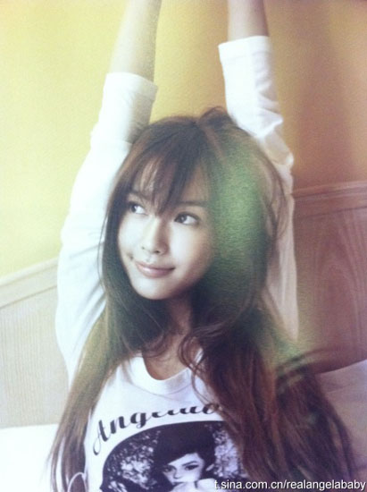 Angelababy΢��ף����S ���ѣ���Ҳ�����(ͼ)
