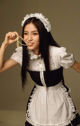 Angelababy������ʳ��Ů��װ�ĺ�����������