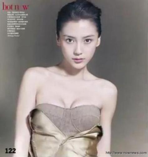 Angelababy����ɫƤ�ݹ���ʮ�㵱�ϰ�������3��
