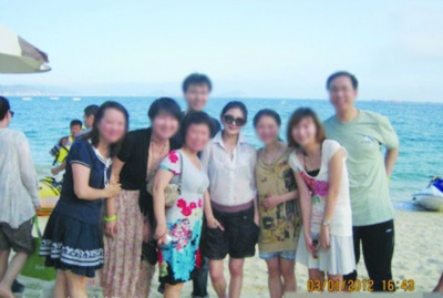 网友偶遇汪小菲夫妇大S面色红润身材发福(图)