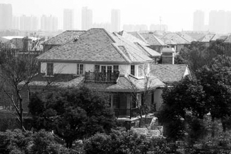 疑似张艺谋岳母别墅曝光安保严密修人工湖(图)