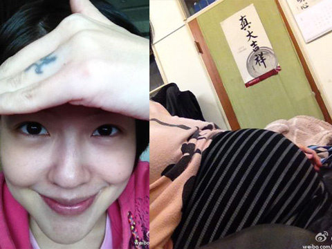 小S剖腹产女老公握手答谢大S曝侄女脸小腿长(图)