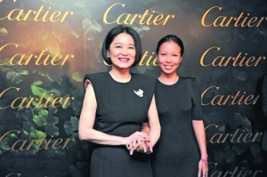 林青霞携女现身母亲优雅动人女儿青春貌美(图)