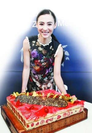 张柏芝正式收离婚证书与谢霆锋的分居期已满(图)