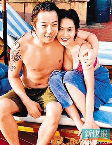 朱茵怀孕能吃能睡无禁忌嫌家里墙过白要装修(图)