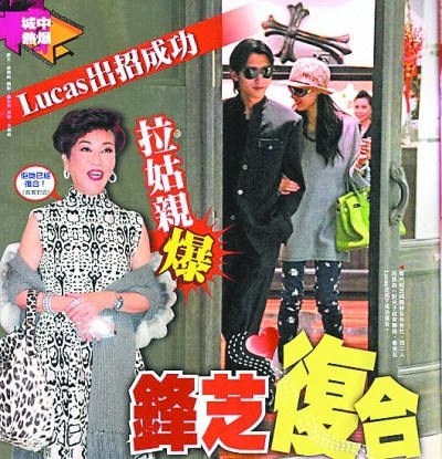 港媒曝锋芝重新在一起被指离婚就是一场阴谋(图)