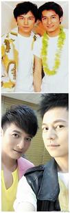 何炅晒与李维嘉17年前旧照网友赞“青春不老”(图)