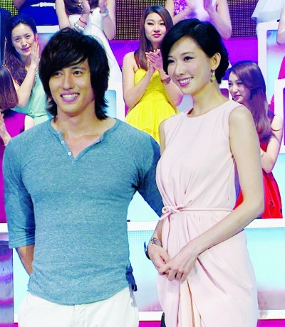 林志玲上相亲节目未牵手见“言承旭”捂嘴吃惊(图)