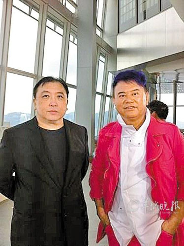 王晶陈百祥合照释前嫌 陈太太:打死不离两兄弟