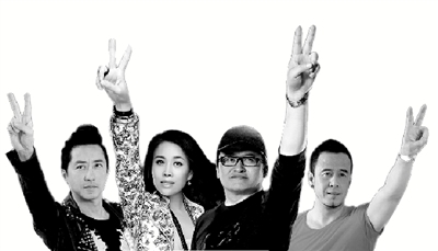 “好声音”四名导师终换衣服那英变紫色头发(图)