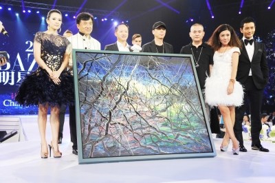 冯小刚合作油画拍1700万网友:冯导画了几笔(图)