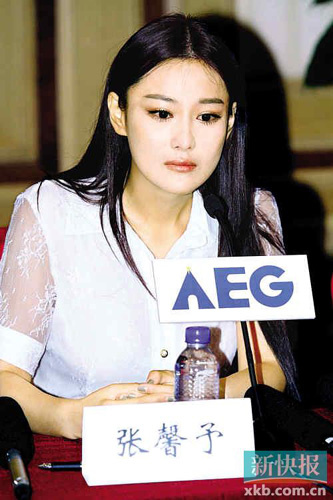 张馨予否认坐台求别被冤枉爆料者:攒了很多材料