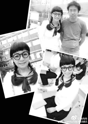 51岁宋丹丹穿水手服装嫩被赞像美少女战士(图)