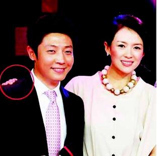 章子怡微博否认筹备婚礼忙中出错暴露行踪