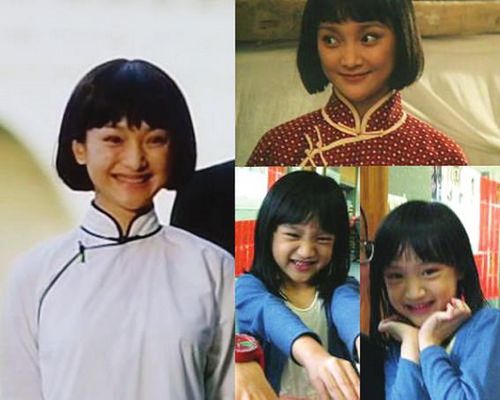 九把刀晒与超萌小萝莉照女孩挤眼甜笑似周迅(图)
