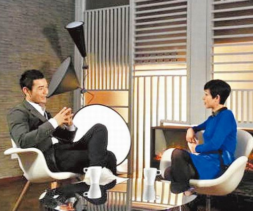 黄晓明工作室内部曝光装潢气派时尚(图)