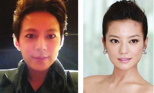 何炅画眼线打造浓妆容貌扮演妩媚像赵薇(图)