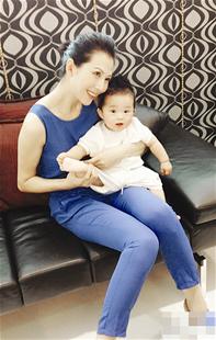 蔡少芬喜怀第二胎张晋示爱老婆:辛苦你了