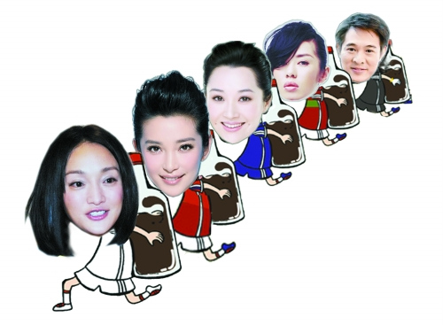 中国明星好莱坞“打酱油”周迅演服务员跑龙套(图)