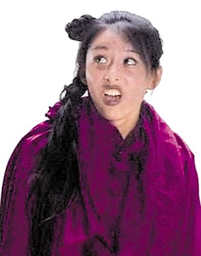 新“阿紫”全身紫色被吐槽网友:很担心阿朱(图)