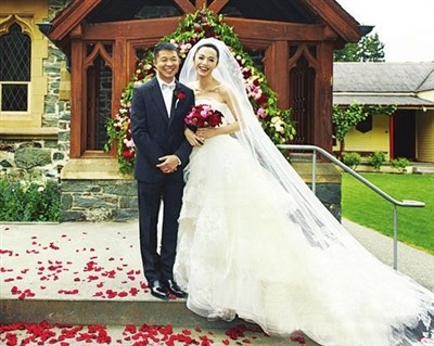 姚晨曹郁新西兰完婚舒淇:情到浓处,谁都别哭