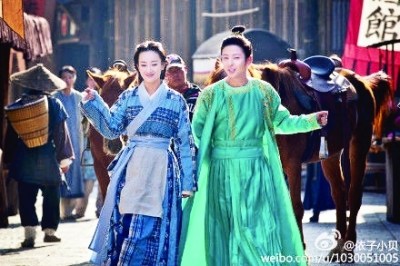 新“天龙八部”剧照曝光:王语嫣衣服粗糙段誉贵气