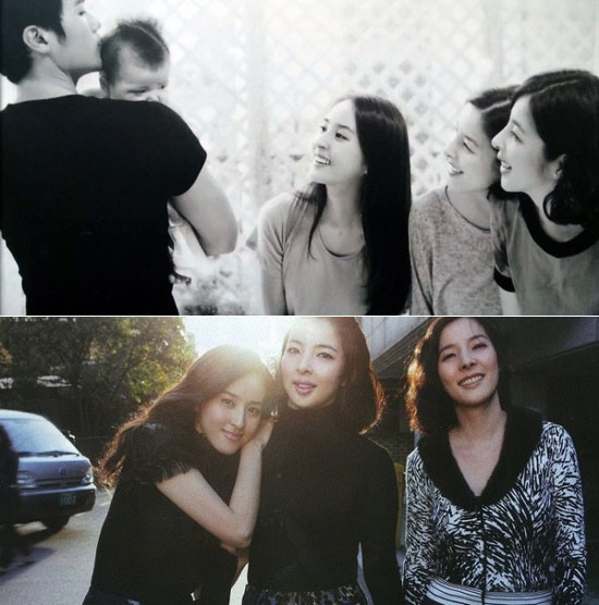 演员韩惠珍三姐妹照片曝光灿烂大笑美若天仙(图)
