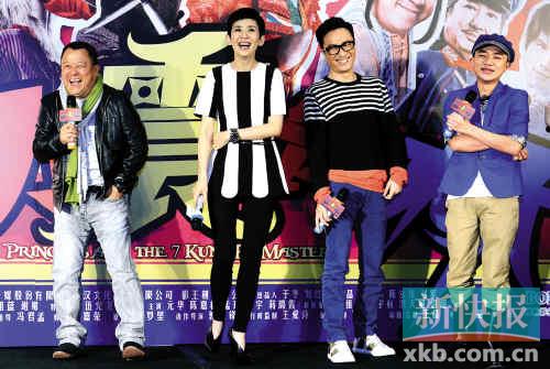 吴君如谈与曾志伟舌吻:很难跟女儿交代(图)