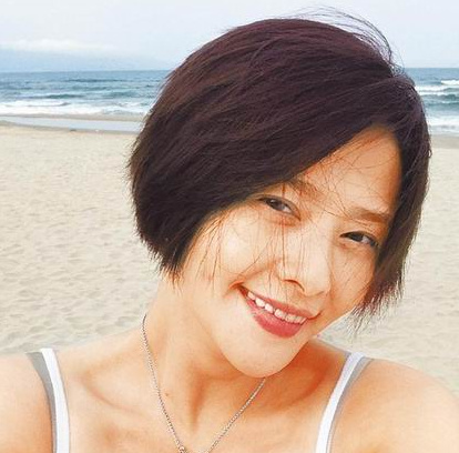 萧淑慎减肥成功变V字脸没男友孤单过情人节(图)
