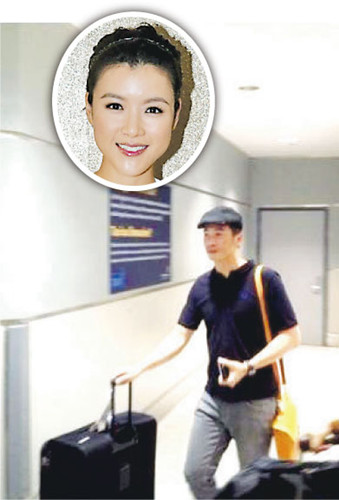陈豪心抵多伦多准备喜宴妻子可能怀男孩