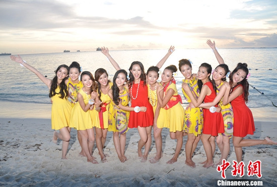 中华小姐环球大赛创新跨度总决赛26日晚举行