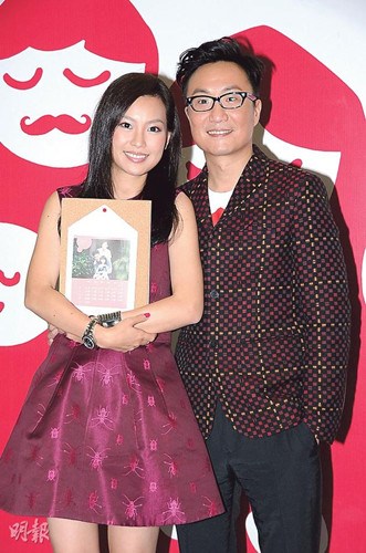 郑中基抽时间接爱女放学:她会尖叫吓坏同学(图)