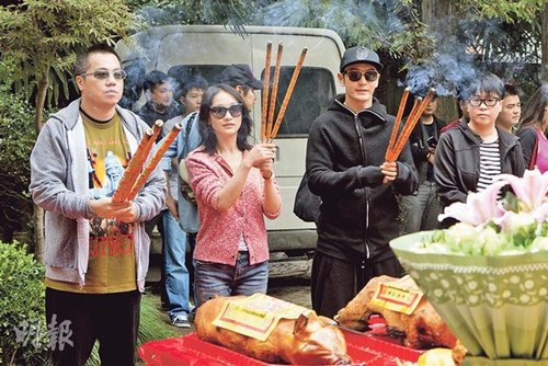 黄晓明与周迅获彭浩翔撮合再合作(图)