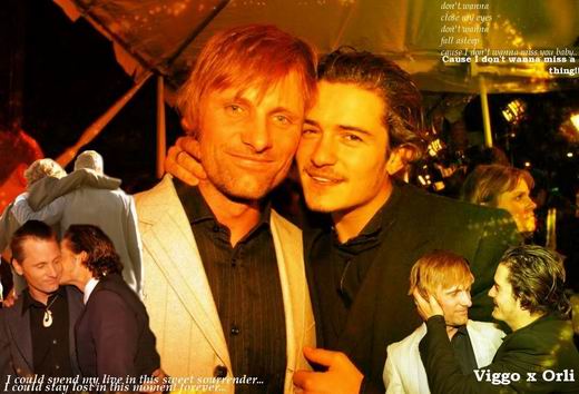 传奥兰多离婚因变同性恋与魔戒男星亲密