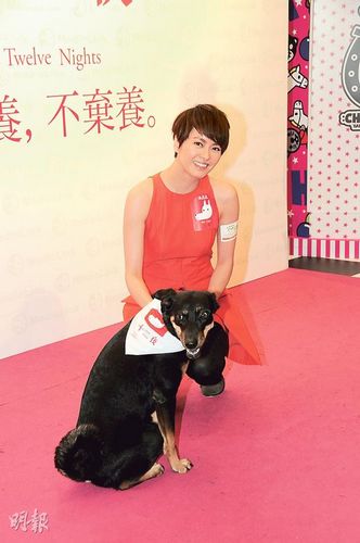 梁咏琪老公看妻丰满照开心大呼“veargood”(图)