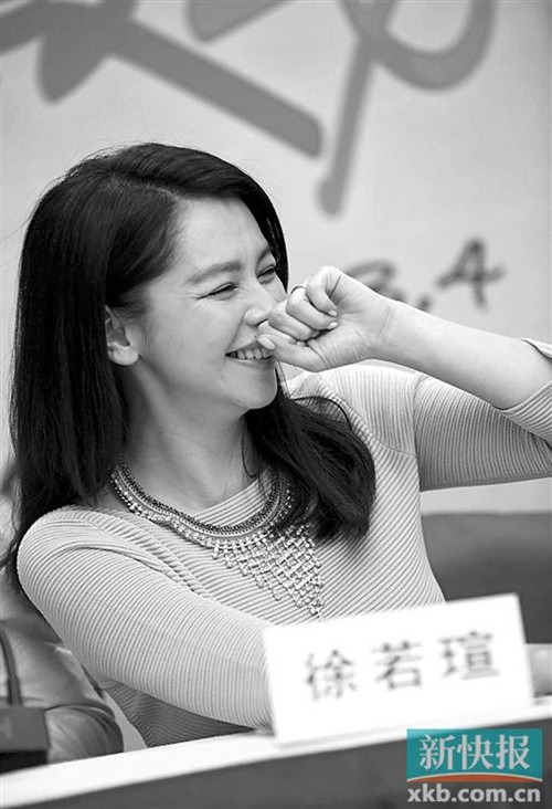 徐若瑄:结婚后胖了七公斤被记者拍到双下巴(图)