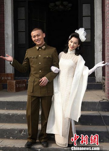 聂远为黄圣依瘦身炼肌肉:怕自己脸很大(图)