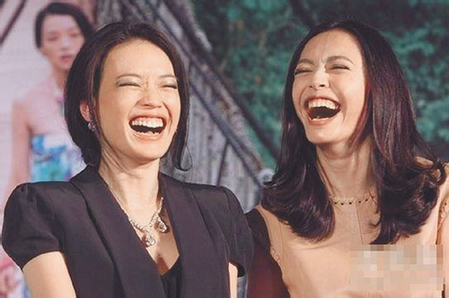 舒淇晒与姚晨大笑照网友:大嘴"吃四方"(图)