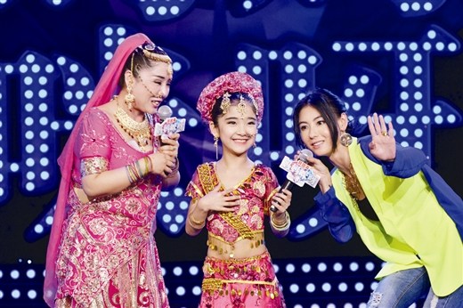 张柏芝、黄磊为选手开“口水战”