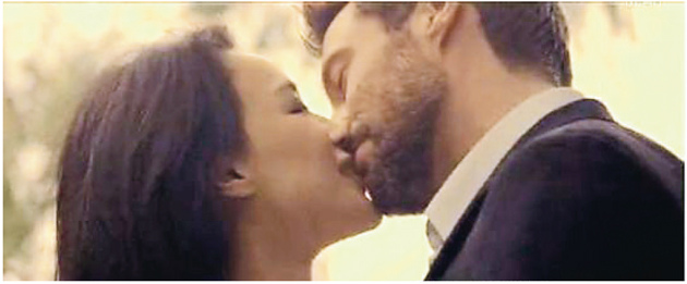 舒淇与休·杰克曼拍广告亲密接吻镜头曝光(图)