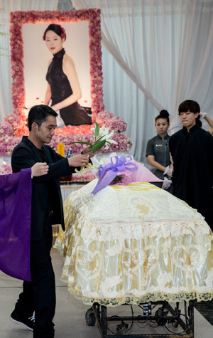 女星欢欢烧炭自尽前夫江国宾:此生不再娶(图)